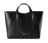 AIGNER Pura Bolsa de compras Piel natural 43.5 cm negro