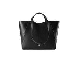 AIGNER Pura Bolsa de compras Piel natural 43.5 cm negro