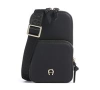 Aigner Zita | Bolsa para móvil | negro | cuero de vaca graneado
