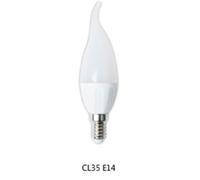 Aigostar 176365 - Bombilla LED CL37, Forma de Vela, 4W, Rosca Pequeña y Luz Fría