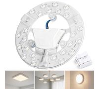 Aigostar 18W Módulo de Plafón LED Techo, Luz natural de 4000K, D137mm