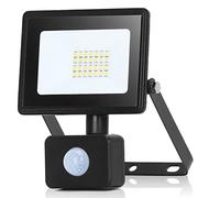 Aigostar 20W Foco LED con Sensor Movimiento,1800LM Super Brillo Focos LED Exterior IP65 Impermeable,4000K Blanco Natural Proyector Led Exterior,Perfectas para Jardín, Garaje, Patio, etc.
