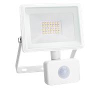 Aigostar 20W Foco LED con Sensor Movimiento PIR,1800LM Super Brillo Focos LED Exterior,IP65 Impermeable,Blanco Natural 4000K Luz de Seguridad para Jardín, Patio,Garaje, etc.
