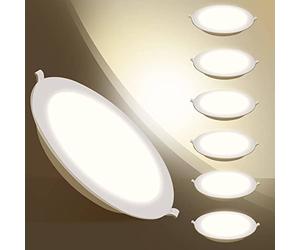 Aigostar 20W LED Einbaustrahler flach, 1700lm, Led Einbauleuchten slim deckenstrahler neutralweiß 4000K deckenspots, AC200-240V, Ф190-200mm