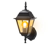 Aigostar - Aplique de Farolillo exterior 60W E27 (bombilla no incluida)