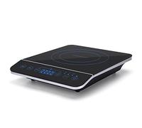 Aigostar BlueFire 30PKZ- Placa de inducción portátil, 2000 W, control táctil, 10 niveles de potencia, temporizador. Para recipientes entre 13 y 24 cm diámetro.