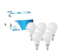 Aigostar - Bombilla LED A60, Casquillo E14, 7W, Luz Fría 6400K, Ángulo 280°, 595 lúmenes - Caja de 5 unidades