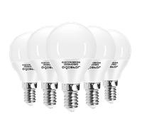 Aigostar - Bombilla LED E14 9W (Equivalente a 55W), Luz Blanca Fría 6500K, 720 Lúmenes, CRI> 80, Ahorro de Energía, No Regulable - 5 Unidades