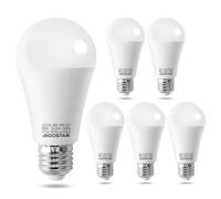 Aigostar Bombilla LED E27 19W, Luz Blanca Fría 6500K,2000lúmenes, Ángulo 280° - 5 unidades