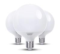 Aigostar - Bombilla LED E27 G120 Globo 18W (Equivalente a 100W), Luz Blanca 6500K, 1840 Lúmenes, CRI> 80, Ahorro de Energía, No Regulable - 3 Unidades