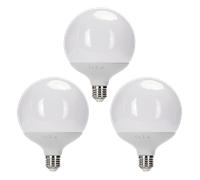 Aigostar - Bombillas LED E27 G120 Globo 20W Equivalente a 129W, Luz Fría 6500K, 2060 Lumen, CRI> 80, Ahorro de Energía, No Regulable, 3 Unidades