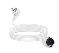 Aigostar - cable alargador de 5 metros, hasta 3680w, protección infan