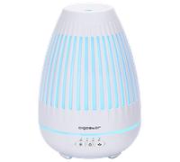 Aigostar Difusor Aceite Esencial, Difusor Ultrasónico de Aceites Esenciales.Temporizador 1/3/6 Horas, Iluminación 7 Colores, Nebulización Humidificadora y Difusor de Aromas- Fleur