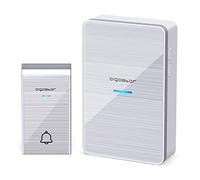 Aigostar Ding DC- Timbre inalámbrico portátil, Timbre Inalámbrico Exterior Impermeable，36 Melodías, 1 Receptores y 1 Transmisor