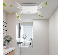 Aigostar Extractor de Baño 150mm, Extractor de Aire Silencioso con válvula Anti retorno, 18W, Ideal para Baño, Cocina, Garaje, Sótano, 2 Piezas