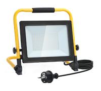 Aigostar Foco de Trabajo LED 100W,9000LM,Foco LED Portátil con Giratorio 360º,Impermeable,Soporte plegable,para Uso en Interiores y Exteriores,para Obra, Taller, Garaje,6500K Luz Blanca