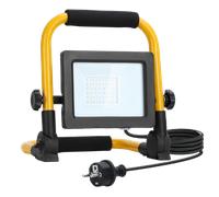 Aigostar Foco de Trabajo LED 20W,1800LM,Foco LED Portátil con Giratorio 360º,Impermeable,Soporte plegable,para Uso en Interiores y Exteriores,para Obra, Taller, Garaje ,6500K Luz Blanca