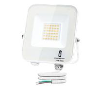 Aigostar Foco LED de Exterior 20W 1800lm Foco Proyector Led, IP65 Impermeable Luz de Seguridad, Blanco Natural 4000K Foco LED Para Jardines, Patios, Garajes, Parques, etc.