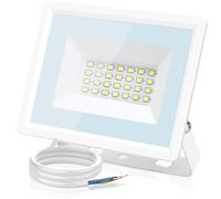 Aigostar Foco LED Exterior 20w,1650LM Foco Proyector,IP65 Impermeable Luz de Seguridad,Luz blanca 6500K Luces led exterior,Para Jardín,Patio,Garaje,etc