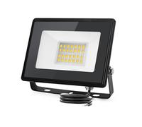 Aigostar Foco Led Exterior 20w 1800 lúmen,Luces Led Exterior Impermeable IP65,Proyector LED Exterior Blanco Natural 4000 K para Jardín,Patio,Garaje,Parque