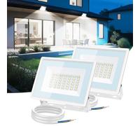 Aigostar Foco LED Exterior 30w,2510LM Foco Proyector LED,IP65 Impermeable Luz de Seguridad,Luz blanca 6500K Luces led exterior,Para Jardín,Patio,Garaje,Paquete de 2