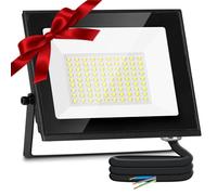 Aigostar Foco LED Exterior 50w 4300LM, Foco Proyectore LED Exterior Impermeable IP65, 6500K Blanco Frío para Garaje,Jardín,Patio,Parque
