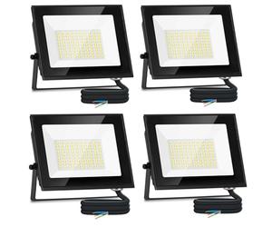 Aigostar Foco LED Exterior 50w 4500LM, Impermeable IP65,6500K, 4pcs