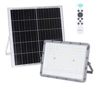 Aigostar - Foco proyector LED solar con mando a distancia,200W,6500K luz blanca