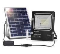 Aigostar Foco Solar Aigostar Exterior con Mando a Distancia 50W Regulable 3000/4000/6500K