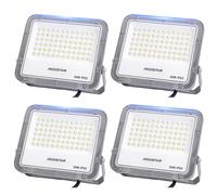 Aigostar Focos LED Exterior: 50W 6500K LED Floodlight Exterior- Luz de Inundación para Exteriores de 4500LM a Prueba de Agua IP65 para Patio, Jardín, Garajes, 4 Piezas