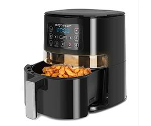Aigostar Freidora de Aire MAHA Window Box 4L con Ventana