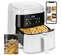 Aigostar Freidora de Aire Wifi 7L 1900W Air Fryer Blanca