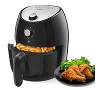 Aigostar Hayden Pro - Freidora de aire sin aceite 1500W, capacidad 3,5 L, cesta antiadherente extraíble, temporizador, apagado automático. Libre de BPA.