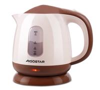 AIGOSTAR Hervidor de Agua - Ultra Silencioso, Sistema de Protección Contra la Ebullición en Seco. ( 1L, 1100W)
