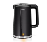 AIGOSTAR Hervidores de Agua Eléctricos con Acero Inoxidable, Doble Protección Contra El Escaldado, Ebullición Rápida, ( 1,7L 2200W)