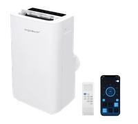 Aigostar Iceberg Smart - Aire Acondicionado Portátil Inteligente, 1337W Climatizador Función Deshumidificador, Modo Descanso. Pantalla LED, Temporizador 24h, 12.000 Btu/h, Conexión Wifi