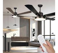 Aigostar igostar Ventilador de Techo con Luz 52″, 2 Pcs