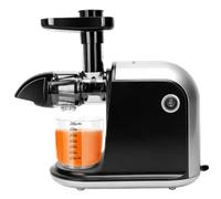 Aigostar Joyslow- Licuadora de prensado en frío, licuadora para frutas y verduras, Extractor de zumos con función inversa, motor silencioso. Libro de recetas incluido y cepillo de limpieza. Libre de B