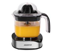 Aigostar Juicy - Exprimidor de Naranjas Electrico, 1,2 L, Rotación Bidireccional, 2 Conos de Distintos Tamaños, Indicador LED. Exprimidor Para Naranjas y Limones. 40W.