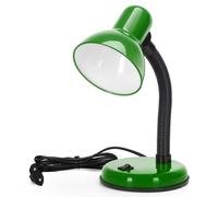 Aigostar lámpara de escritorio retro, flexo escritorio sin bombilla, lámpara de mesa compatible con led bombillas modelo E27, Máx 240V, para juvenil, niños, niñas, trabajar, estudiar