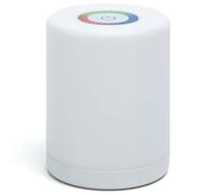 Aigostar Lámpara de Mesita de Noche Táctil Regulable, Luz Nocturna Infantil 256 RGB Colores y Blanco Cálido, Lámpara de Mesa USB Recargable para Habitación
