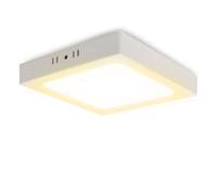 Aigostar Lámpara de Techo LED 18W 1510LM Plafón LED Techo luz blanco calida 3000K para Cocina Sala de Estar Dormitorio Pasillo D226*H35mm