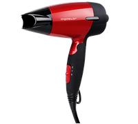 Aigostar Linda 32MBB - Secador de Pelo 1500W, Plegable, Portátil, Doble voltaje, Dispone de 2 Velocidades, Protección Contra el Sobrecalentamiento.