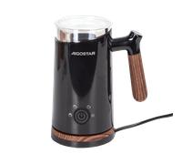 Aigostar - Espumador de Leche 4 en 1, Espumador Leche Eléctrico 500W 300ml, Espuma Caliente/Fría Control de Temperatura Inteligente, Calentador y espumador de leche para Latte, Cappuccino, Chocolate
