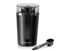 AIGOSTAR Molinillo de Café Eléctrico, Capacidad 60gr , Cepillo para Limpieza, Cuchillas Acero Inoxidable (200W).