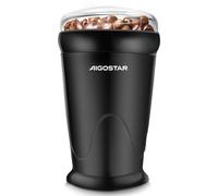 Molinillo de café - AIGOSTAR Breath, 150W, 60 g, Negro