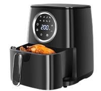Aigostar Odin - Freidora sin aceite, 4,2L de capacidad, 1400W y pantalla digital LED táctil. Freidora de aire con 8 menús programados y modo manual. Totalmente libre de BPA. Diseño exclusivo.