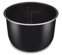 Aigostar Olla de Cocción Interior Presuure Cooker 5,5 litros, Interior con Revestimiento Antiadherente, Olla Arrocera, Sólo para Aigostar Slow Cooking, Panda, Negro