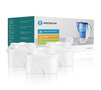 Aigostar Pack de 3 filtros para jarra de agua. Filtros de repuesto para jarra de agua Aigostar, duración 60 días por cada cartucho. Libre de BPA, diseño exclusivo