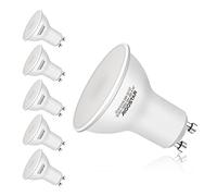 Aigostar Pack de 5 Bombillas LED GU10 6W, luz calida 3000K, 480lumen, Bajo consumo, no regulable